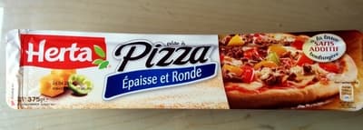 Pâte à pizza Epaisse et Ronde