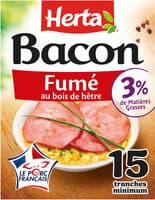 Bacon Fumé au bois de hêtre