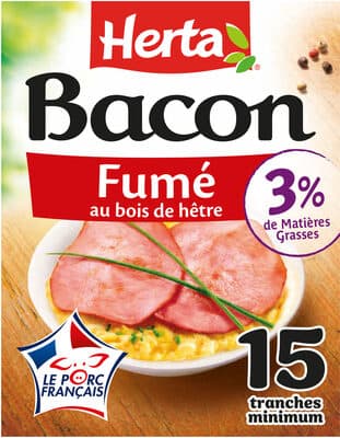 Bacon Fumé au bois de hêtre