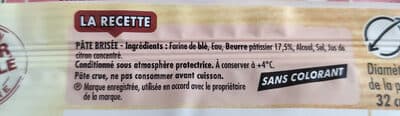 Pate brisée Tresor de Grand Mère