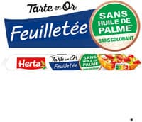 HERTA TARTE EN OR Pâte Feuilletée sans huile de palme 230g