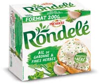 RONDELE AIL DE GARONNE & FINES HERBES MAXI FORMAT 200g