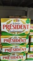 beurre président 1/2 sel