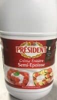Crème Entière Semi Épaisse