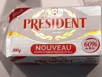 Beurre doux 60%