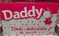 Demi-morceaux de sucre