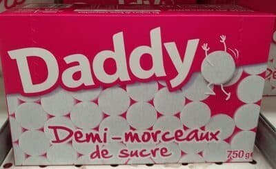 Demi-morceaux de sucre