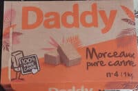 Daddy morceau pure canne kg