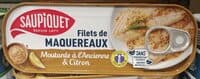 Filets de Maquereaux (Moutarde à l'ancienne et au citron)