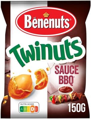 Bénénuts Twinuts saveur sauce BBQ