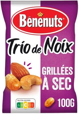 Bénénuts Trio de noix grillées à sec