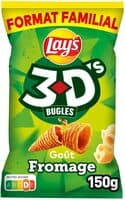 Lay's 3D's Bugles goût fromage format familial