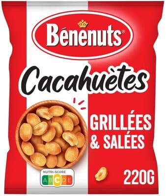 Bénénuts cacahuètes grillées & salées