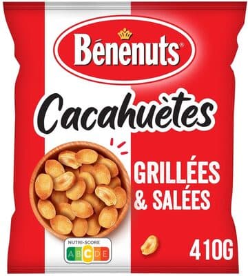 Bénénuts Cacahuètes grillées & salées