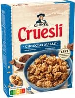 Quaker Cruesli Chocolat au lait