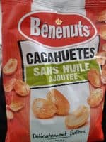 Cacahuètes sans huile ajoutée
