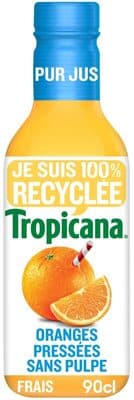 Jus Frais oranges pressées sans pulpe