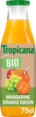 Tropicana Bio mandarine orange raisin 75 cl