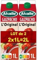 Alvalle Gazpacho l'original lot de 2 x 1 L