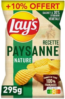 Recette paysanne nature + 10% offert