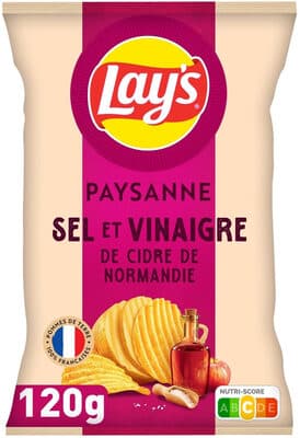 Paysanne saveur sel et vinaigre de cidre de Normandie.