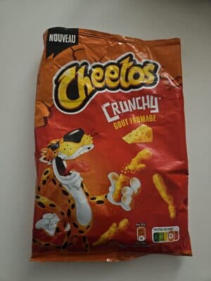Cheetos crunchy goût fromage