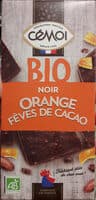 Bio orange fèves de cacao