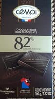 Chocolat noir 82%