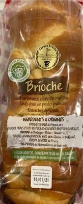 Brioche tressée pur beurre