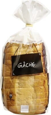 Gâche en tranches épaisses pur beurre