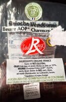 Brioche vendéenne tressée Label Rouge AOP Charentes-Poitou