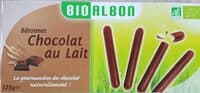 Bâtonnet chocolat au lait