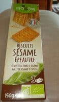 Biscuits sésame épeautre
