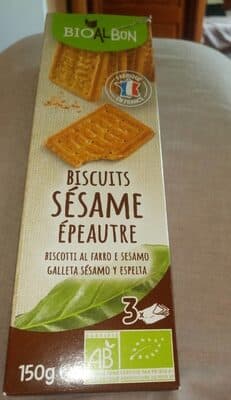 Biscuits sésame épeautre