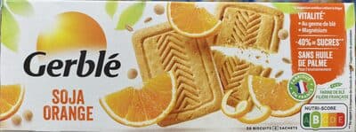 Biscuit soja orange