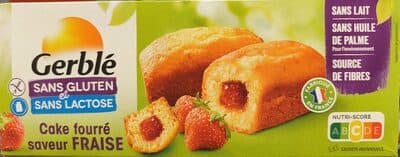Cake fourré à la fraise