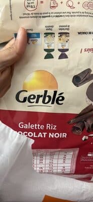 Galette Riz Chocolat Noir