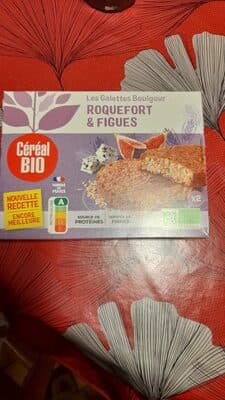 Les Galettes Boulgour - Roquefort & Figues