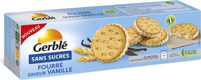 Gerblé - Sugar Free Vanilla Filled Cookie, 185g (6.6oz)