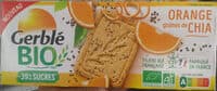 Biscuits à l'orange Orange et au graines de Chia