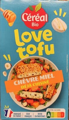 Love tofu chevre miel et noisettes