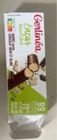 barre saveur chocolat noir et blanc