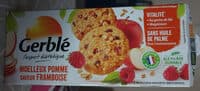 Biscuit moelleux pomme saveur framboise