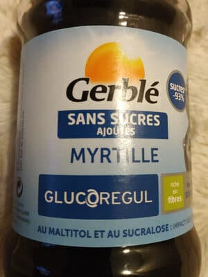 Gerblé Myrtille sans sucres ajoutés 320g