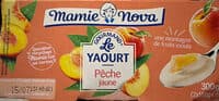 Le Yaourt - Pêche jaune