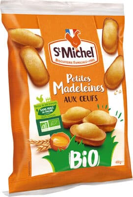 Petites madeleines aux œufs saint Michel