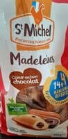 Madeleines cœur au bon chocolat