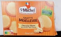 Galette moelleuse chocolat blanc