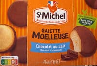 Galette moelleuse chocolat au lait