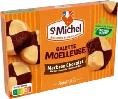 Galette Moelleuse marbrée chocolat